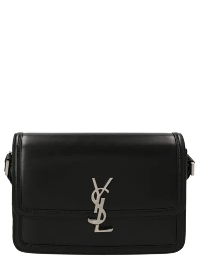 Saint Laurent Solferino Crossbody Bags Black