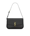 Saint Laurent Large Solferino Shoulder Bag In Black