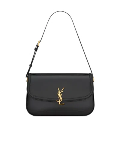 Saint Laurent Solferino Large In Box  In Black