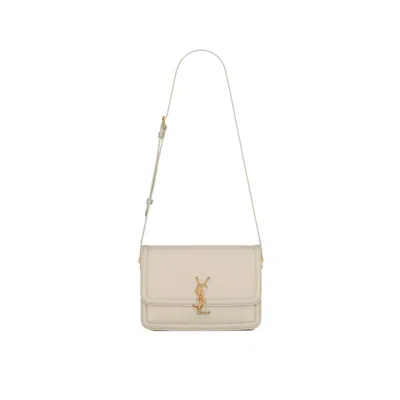 Saint Laurent Solferino Medium Shoulder Bag In Black