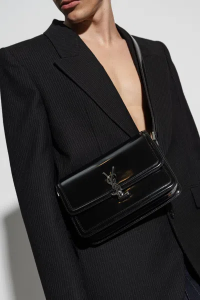 Saint Laurent ‘solferino Medium' Shoulder Bag In Black