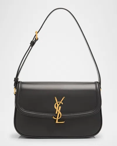 Saint Laurent Solferino Medium Ysl Shoulder Bag In Smooth Leather