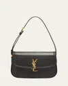 Saint Laurent Solferino Medium Ysl Shoulder Bag In Smooth Leather