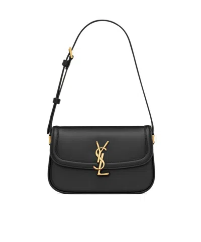 Saint Laurent Solferino Mini In Box  In Black