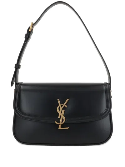 Saint Laurent Solferino Medium Leather Shoulder Bag