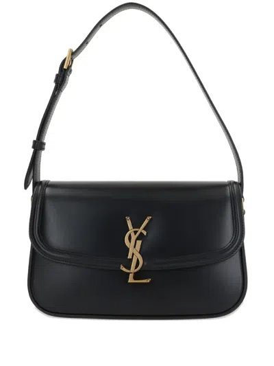 Saint Laurent Solferino Shoulder Bag In Black