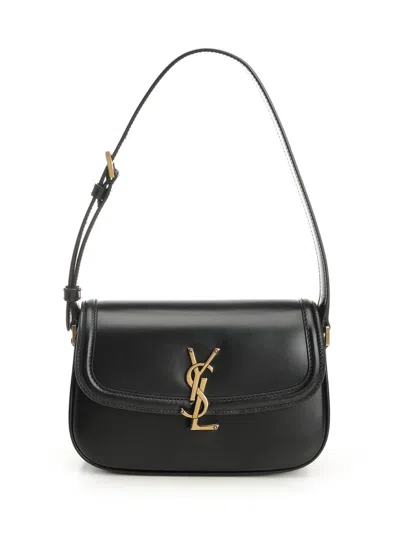 Saint Laurent Solferino Shoulder Bags Black