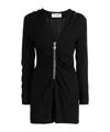 Saint Laurent Solid Color Jumpsuits In Black