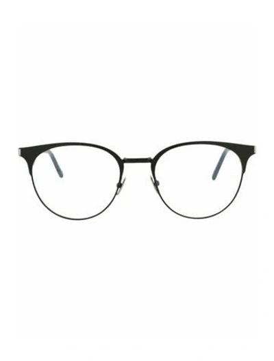 Pre-owned Saint Laurent Solid Eyeglasses W/ Tags In Black