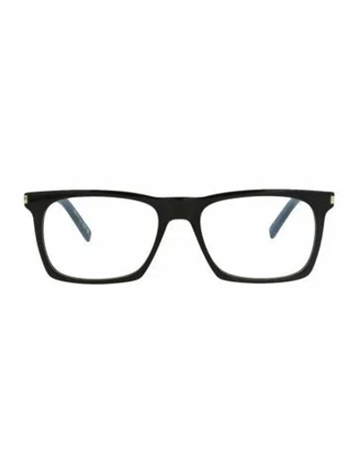 Pre-owned Saint Laurent Solid Eyeglasses W/ Tags In Black