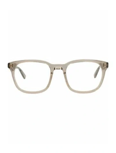 Pre-owned Saint Laurent Solid Eyeglasses W/ Tags In Brown