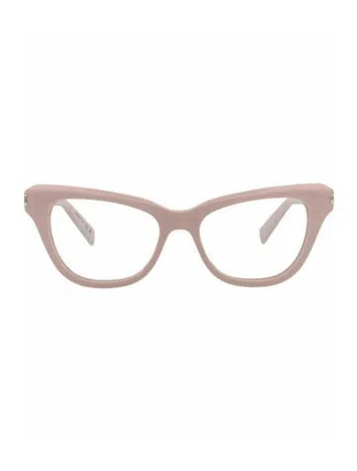 Pre-owned Saint Laurent Solid Eyeglasses W/ Tags In Pink