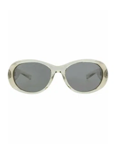 Pre-owned Saint Laurent Solid Sunglasses W/ Tags In Brown