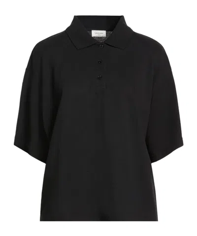 Saint Laurent Solidcolor Shortsleeve Tshirt In Blue