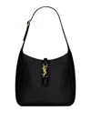 Saint Laurent Le 5 À 7 Small Handbag In Soft Black Padded Lambskin