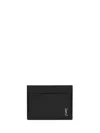 Saint Laurent Men Tiny Cassandre Cards Holder In Black