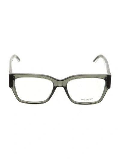 Pre-owned Saint Laurent Square Eyeglasses W/ Tags