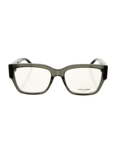 Pre-owned Saint Laurent Square Eyeglasses W/ Tags