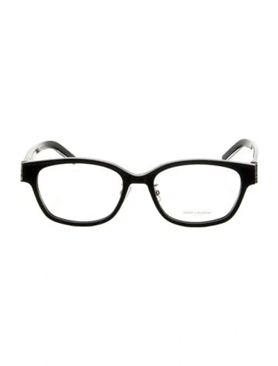 Pre-owned Saint Laurent Square Eyeglasses W/ Tags In Black