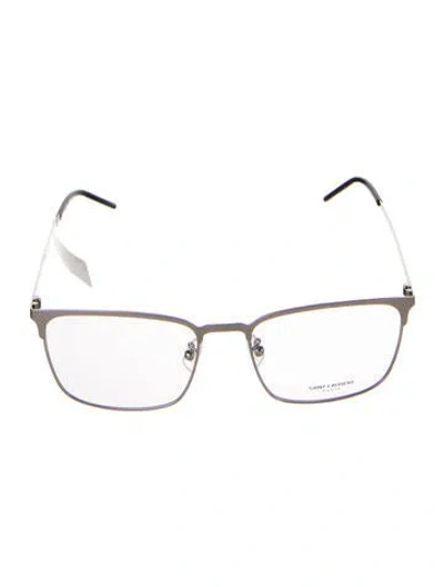 Pre-owned Saint Laurent Square Eyeglasses W/ Tags In Black