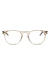 Saint Laurent Full-frame Plain Mirror In Neutral