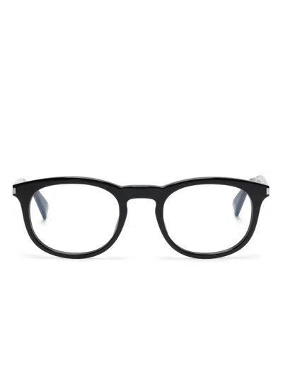 Saint Laurent Square-frame Glasses In 001