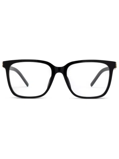 Saint Laurent Square-frame Glasses In Black