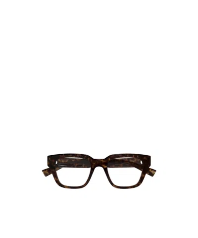 Saint Laurent Square-frame Glasses In Black