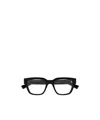 Saint Laurent Square-frame Glasses In Black