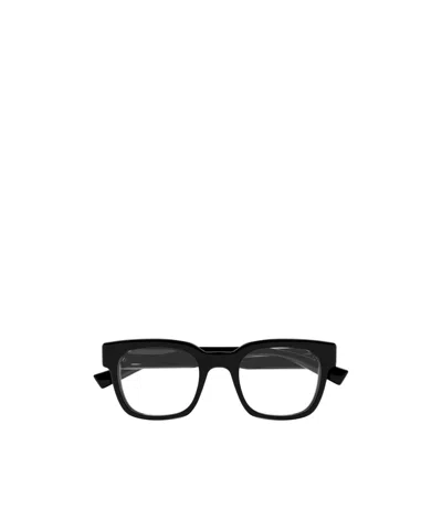 Saint Laurent Square-frame Glasses In Black