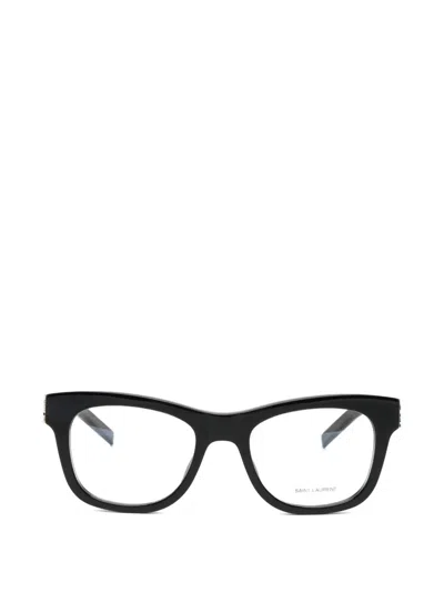 Saint Laurent Square-frame Glasses In Black