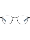 Saint Laurent Square-frame Glasses In Black