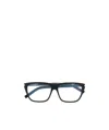 Saint Laurent Square-frame Glasses In Blue
