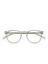 Saint Laurent Square-frame Glasses In Grey