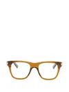 Saint Laurent Square-frame Glasses In Metallic