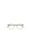 Saint Laurent Square-frame Glasses In Nude