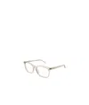 Saint Laurent Square-frame Glasses In Nude