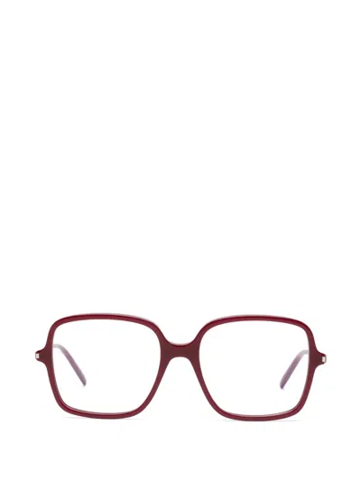 Saint Laurent Square-frame Glasses In Pattern