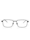 Saint Laurent Square-frame Glasses In Schwarz