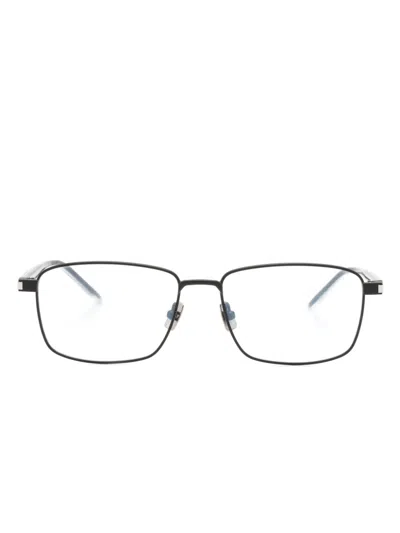 Saint Laurent Square-frame Glasses In Schwarz