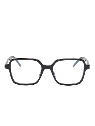 Saint Laurent Square-frame Glasses In Schwarz