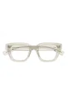 Saint Laurent Square-frame Glasses In Weiss