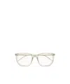 Saint Laurent Square-frame Glasses In White