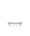 Saint Laurent Square-frame Glasses In White