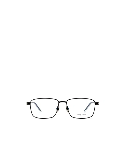 Saint Laurent Square-frame Glasses In White