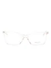 Saint Laurent Square-frame Glasses In White