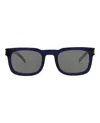 Saint Laurent Square-frame Recycled Acetate Sunglasses In Blue