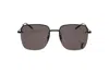 Saint Laurent Square Frame Sunglasses In 001 Black Black Black