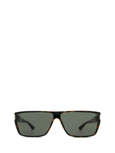 Saint Laurent Square Frame Sunglasses In Brown