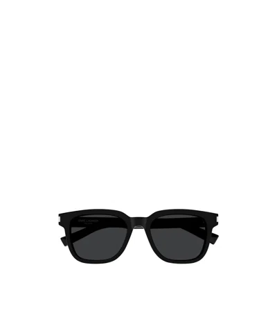 Saint Laurent Square-frame Sunglasses In Black